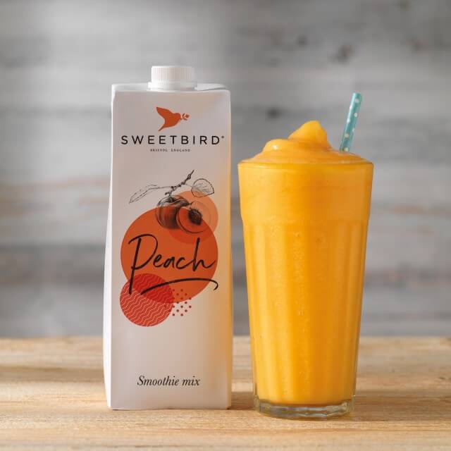 Sweetbird Peach Smoothie, Easy To Use - 1 Litre Pack