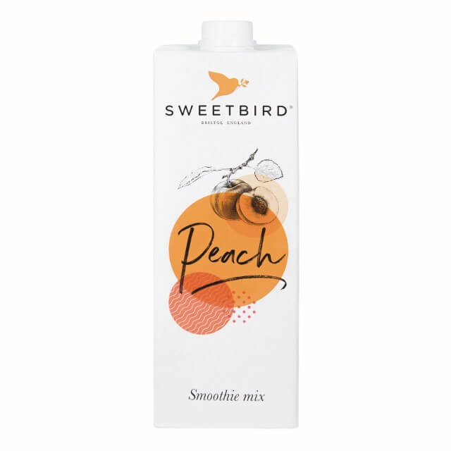 Sweetbird Peach Smoothie, Easy To Use - 1 Litre Pack