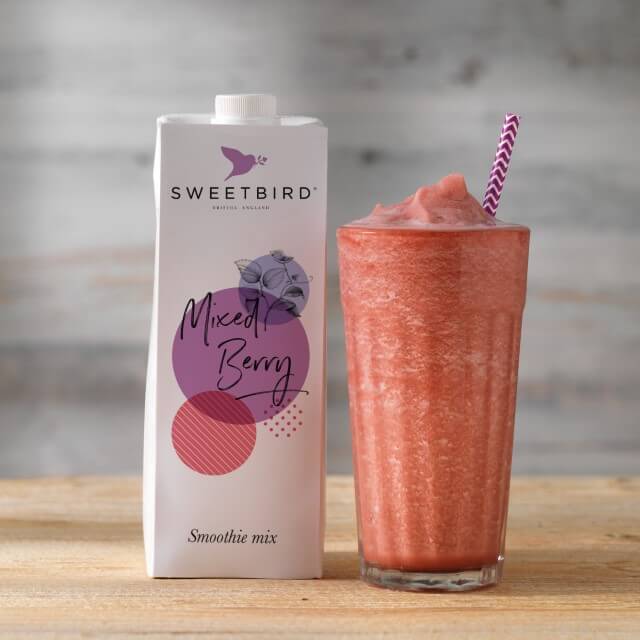 Sweetbird Mixed Berry Smoothie, Easy To Use - 1 Litre Pack