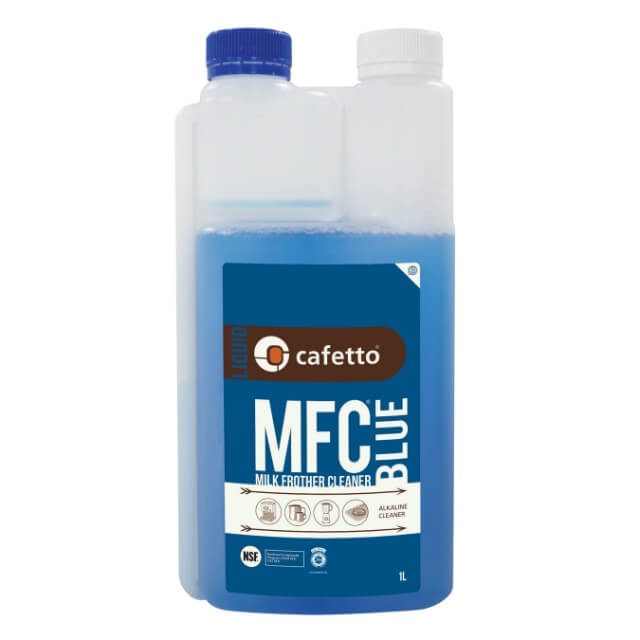 Cafetto MFC Blue Alkaline Milk Frother Cleaner - 1L