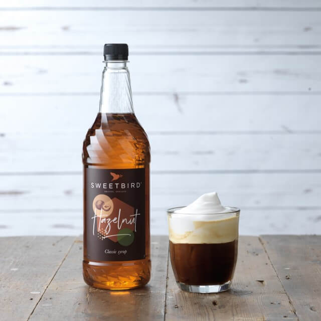 Sweetbird Hazelnut Syrup - 1 Litre Bottle