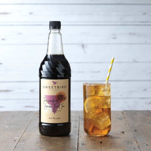 Sweetbird Passionfruit Lemon Iced Tea Syrup - 1 Litre Bottle