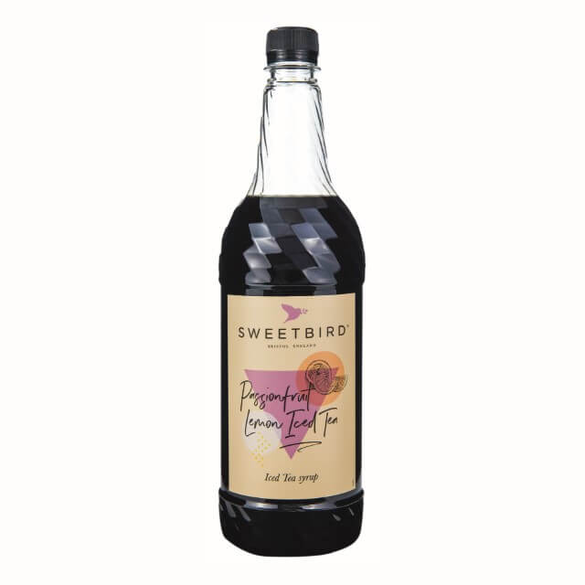 Sweetbird Passionfruit Lemon Iced Tea Syrup - 1 Litre Bottle