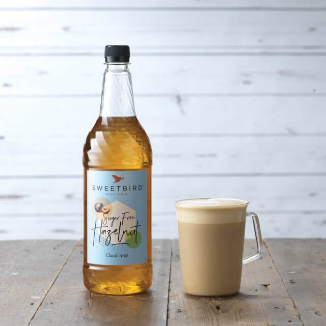 Sweetbird Hazelnut Sugar Free Syrup - 1 Litre Bottle