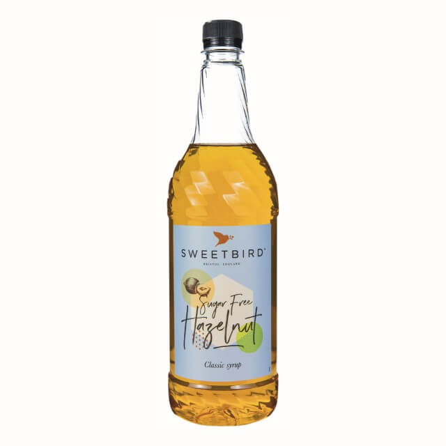 Sweetbird Hazelnut Sugar Free Syrup - 1 Litre Bottle