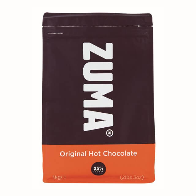 Zuma Original Hot Chocolate, Quick, Easy & Delicious - 1kg