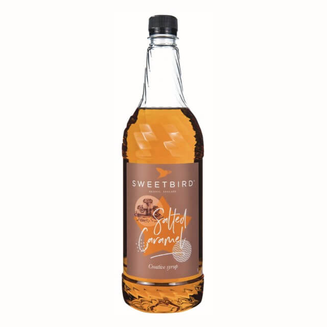 Sweetbird Salted Caramel Syrup - 1 Litre Bottle