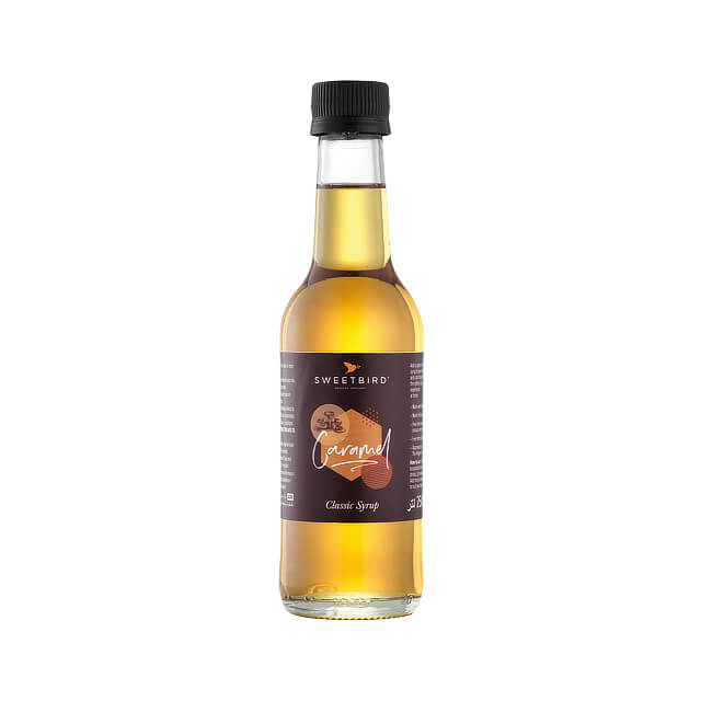 Sweetbird Caramel Syrup - 250ml Bottle